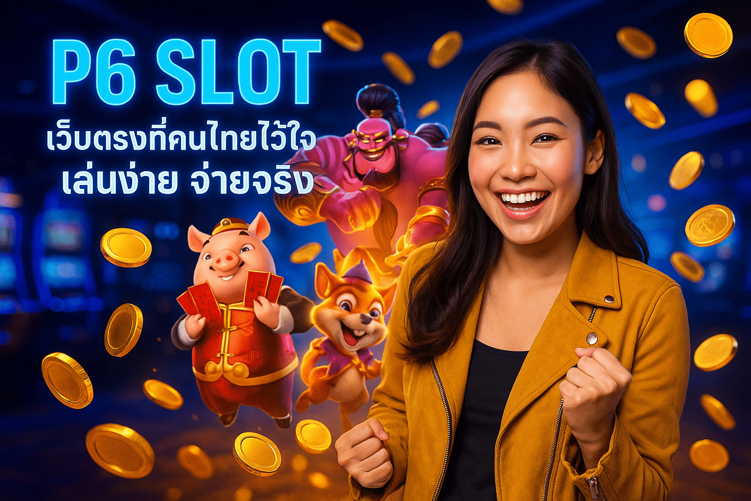 P6 SLOT เว็บตรงที่คนไทยไว้ใจ เล่นง่าย จ่ายจริง