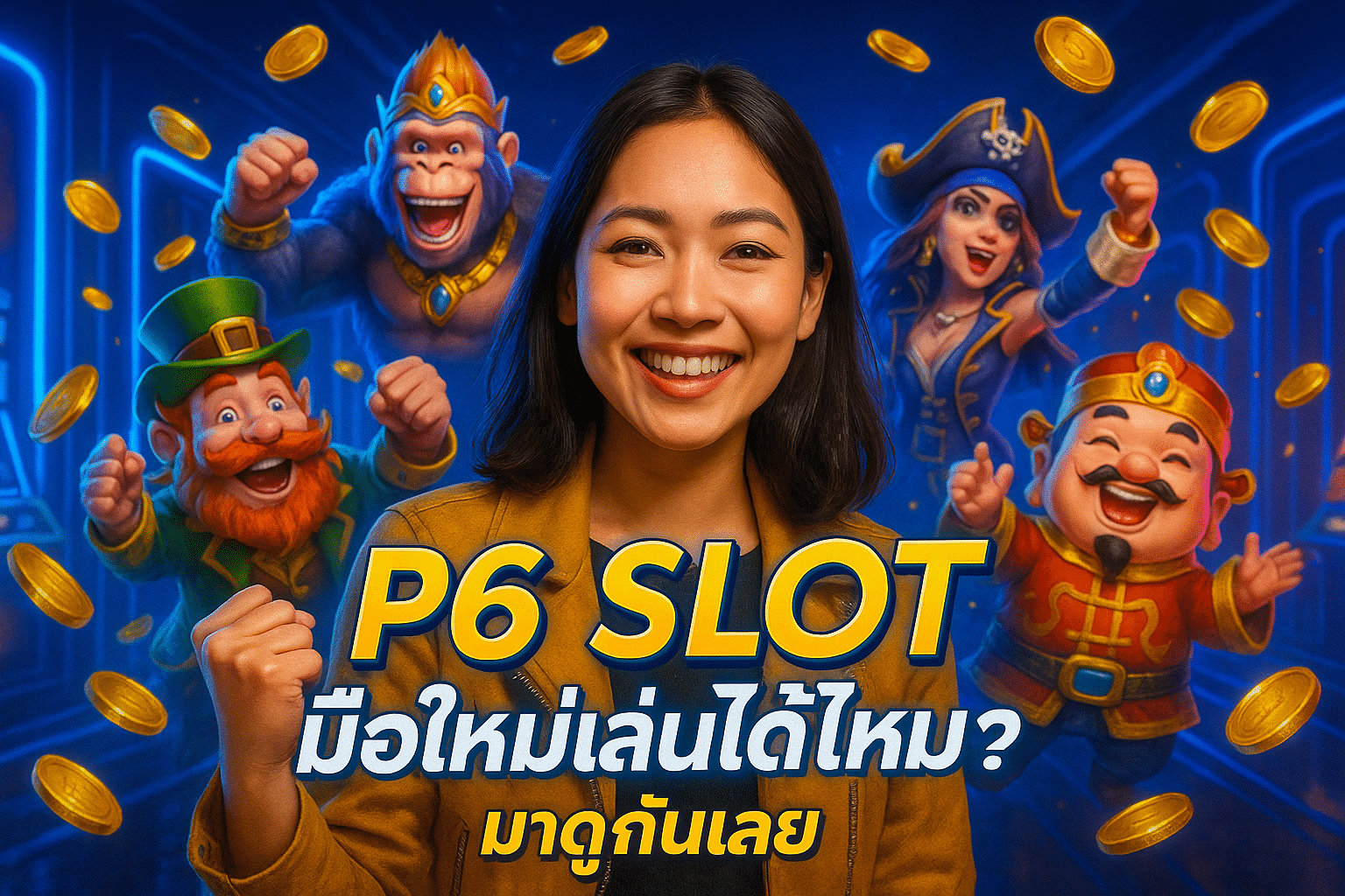 P6 SLOT มือใหม่เล่นได้ไหม? มาดูกันเลย