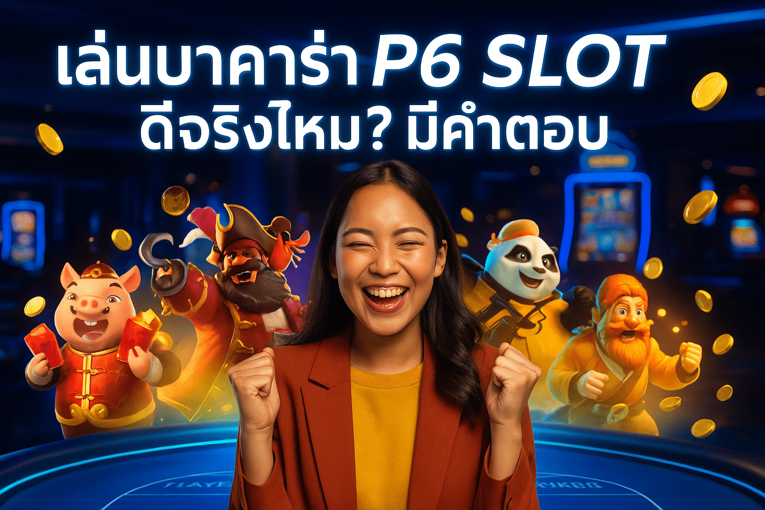 เล่นบาคาร่า P6 SLOT ดีจริงไหม? มีคำตอบ
