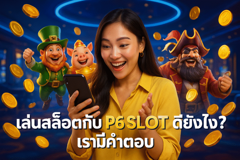 เล่นสล็อตกับ P6 SLOT ดียังไง? เรามีคำตอบ