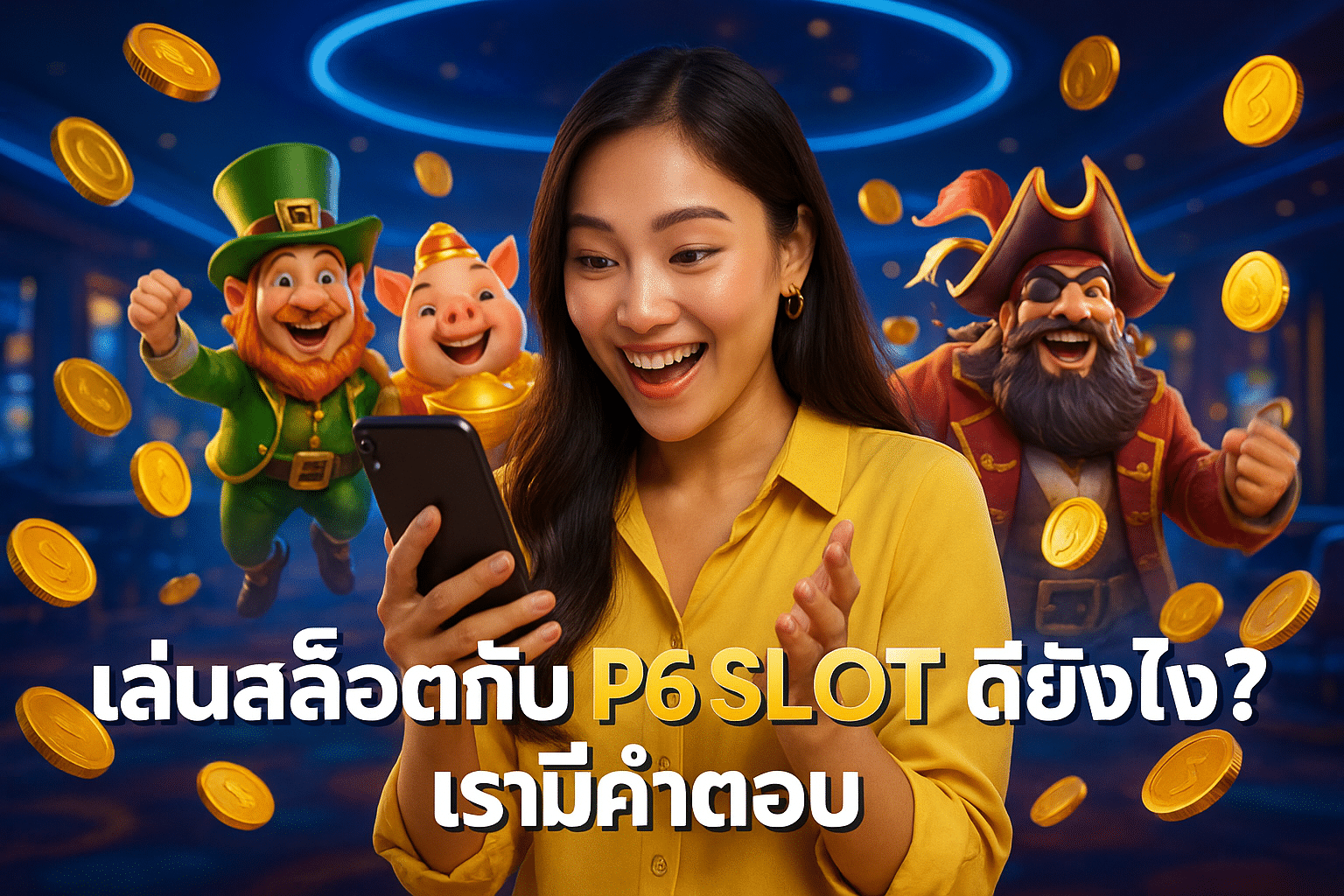 เล่นสล็อตกับ P6 SLOT ดียังไง? เรามีคำตอบ